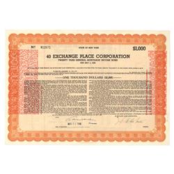 40 Exchange Place Corporation