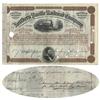 Northern Pacific Railroad Company Stock Issued To The American Home Missionary Society And Endorsed 