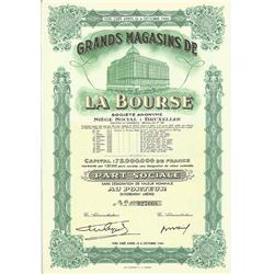 Grands Magasins De La Bourse S.a.