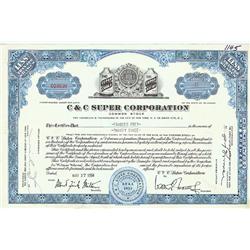 C & C Super Corporation Stock