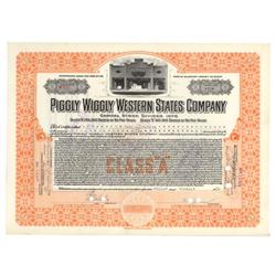 Piggly Wiggly Western States Company Stock