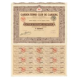 Garden-Tennis Club De Cabourg