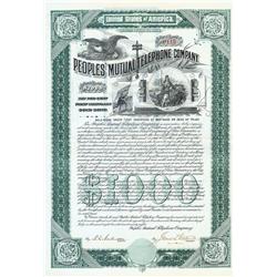 PEOPLES' MUTUAL TELEPHONE COMPANY