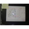 Image 1 : Art Cel - authentic animation cels below matted