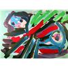 Image 1 : Karel Appel, Walking with my Bird, Lithograph 