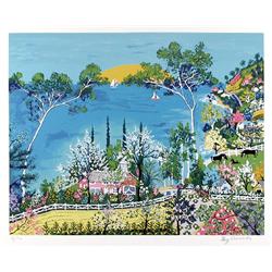 Kay Ameche, Sunset, Serigraph