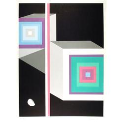 Jack Strimban, Abstract Serigraph