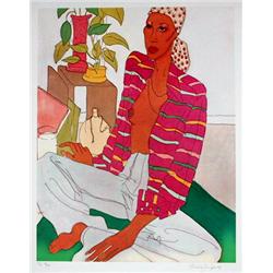 Vasilios Janopulos, Portrait, Lithograph