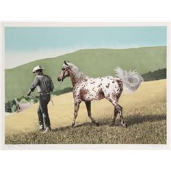 Mel Hunter, Apaloosa, Lithograph
