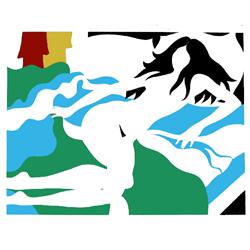 Young, Empty Pillow, Serigraph