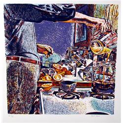 Biff Elrod, Orange Juice, Silkscreen