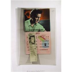 Jim Reed, They didn't pretend (Elvis), Lithograph 