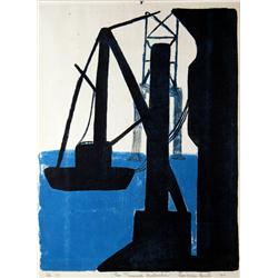 Rose Marie Ganto, The Trussell Construction, Lithograph