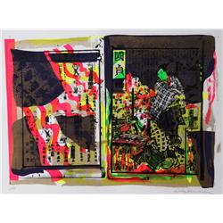 Useno Shinohara, Kunisada, Silkscreen