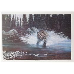 Jim McGee, Ambush at Trapper Keep, Offset Lithograph