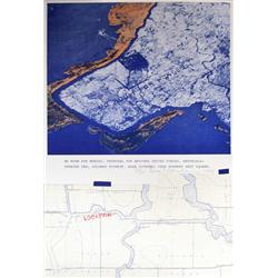 Dennis Oppenheim, No Room for Horses, Lithograph