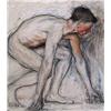 Image 1 : Rod Judkins, Nude Figure Study I, Pastel Drawing