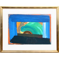 Howard Hodgkin, Gossip, Screenprint