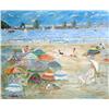 Image 1 : Ralph Rispoli, Busy Beach, Oil Painting