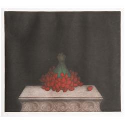 Tomoe Yokoi, Strawberries, Mezzotint