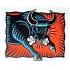 Image 1 : Burton Morris, The Bull, Silkscreen