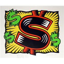 Burton Morris, The Buck, Silkscreen