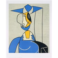 Roy Lichtenstein, Femme au Chapeau, Poster