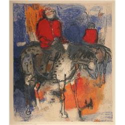 Paul Guiramand, Figures, Lithograph 