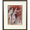 Image 1 : Marc Chagall, Adam and Eve and the Forbidden Fruit, Lithograph
