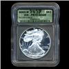 Image 3 : 2003 Silver Eagle Graded Super Gem PROOF (COI-3837)