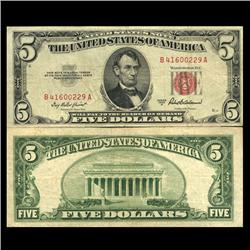 1953A $5 Silver Certificate Circulated (CUR-06050)