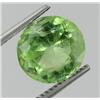 Image 1 : 4.5ct Natural Round Parrot Green Peridot Gemstone (GEM-18155)