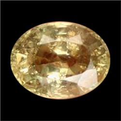 1.20ct Oval Natural Unheated Light Yellow Sapphire (GEM-22529)