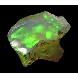 5ct RARE Ethiopian Crystal Opal Super Flashing Color (GEM-23827)
