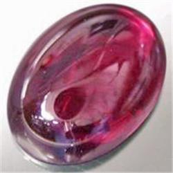 .5ct Natural Lustrous Rhodolite Garnet Cabochon (GMR-0404)