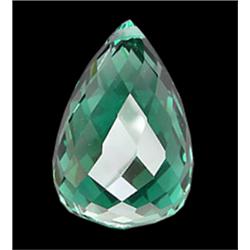 28.08ct. Supreme Briolette Green Amethyst (GEM-23048)