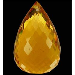 36.05ct Astonishing Yellow Citrine BrioletteCut (GEM-23608)