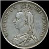 Image 1 : 1887 Britain Victoria Half Crown Hi Grade (COI-7024)