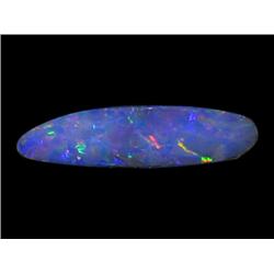 3.76ct Australian Black Opal Doublet Full Fire (GEM-22394A)