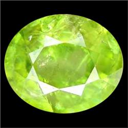 2.45ct Wonderful Natural Oval Pakistan Green Sphene (GEM-25039)