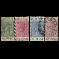 1883 Grenada Postage Stamp Set PREMIUM (STM-0589)