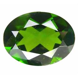 1.24ct Natural Excellent Oval Russia Chrome Diopside  (GEM-22641)