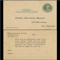 1914 US Martha Washington 1c Postcard Nice (STM-0634)