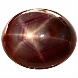 6.55ct Deep Red 6 Ray Star Ruby Madagascar (GEM-21079)