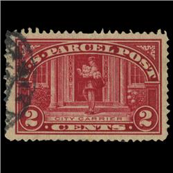 1913 US 2c Parcel Post Stamp NICE (STM-0565)