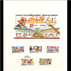 Jersey Mint Margin Single Album Page 6 Pcs (STM-0678)