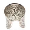 Image 3 : Handmade Hill Tribe Silver Cuff Bracelet (JEW-073)