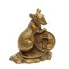 Image 1 : Bronze Money Chinese Mouse  (ANT-604)