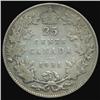 Image 2 : 1931 Canada 25 Cent Better Grade Scarce Date (COI-7121)