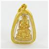 Image 1 : 22k Gold Vermeil Famous Monk Thai Buddhist Amulet (JEW-1392)